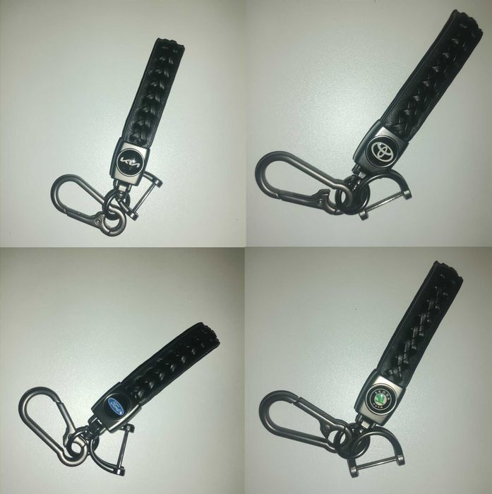 Кожени Авто Ключодържатели Mercedes Audi BMW Skoda Toyota Volkswagen