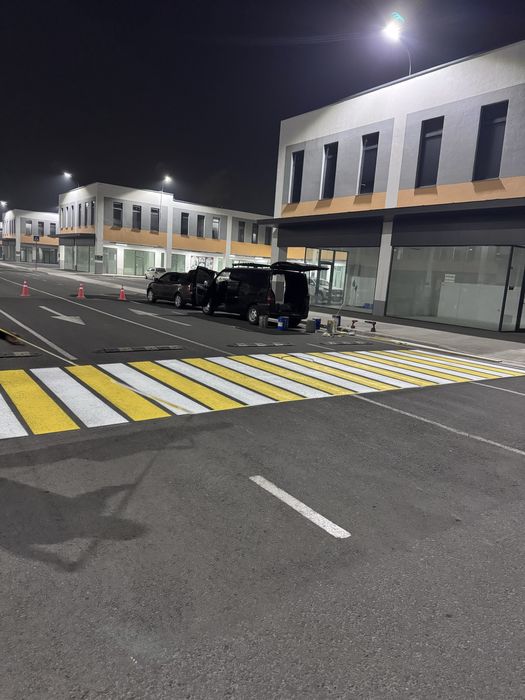 Разметка парковочных мест.Подземные паркинги удичные стоянки