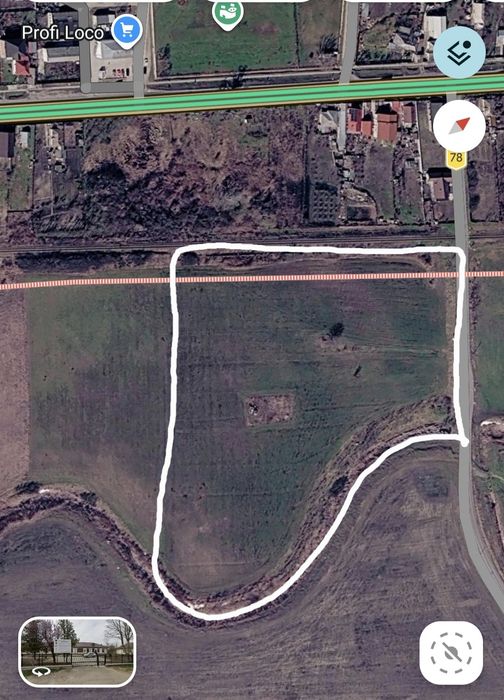 Vând teren extravilan 2.9 ha