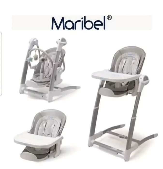 Детский стульчик Maribel 3 в 1 с электрокачелей.