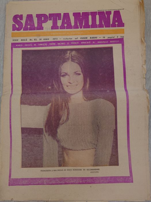 Vand ziare vechi Drapelul rosu 1972 , Scanteia din 1970
