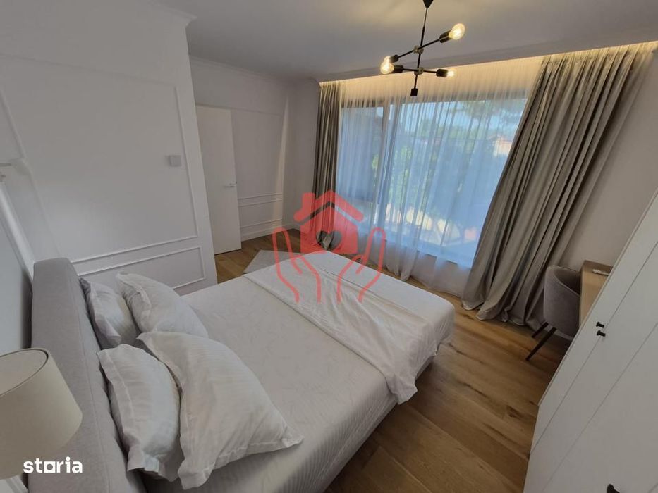 BANEASA (Parcul Herastrau)-3 camere premium 114 mp, design de interior