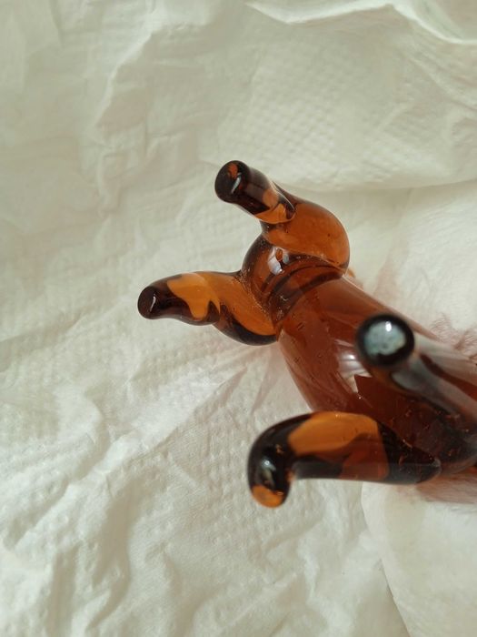 Стъклена фигурка Мишка