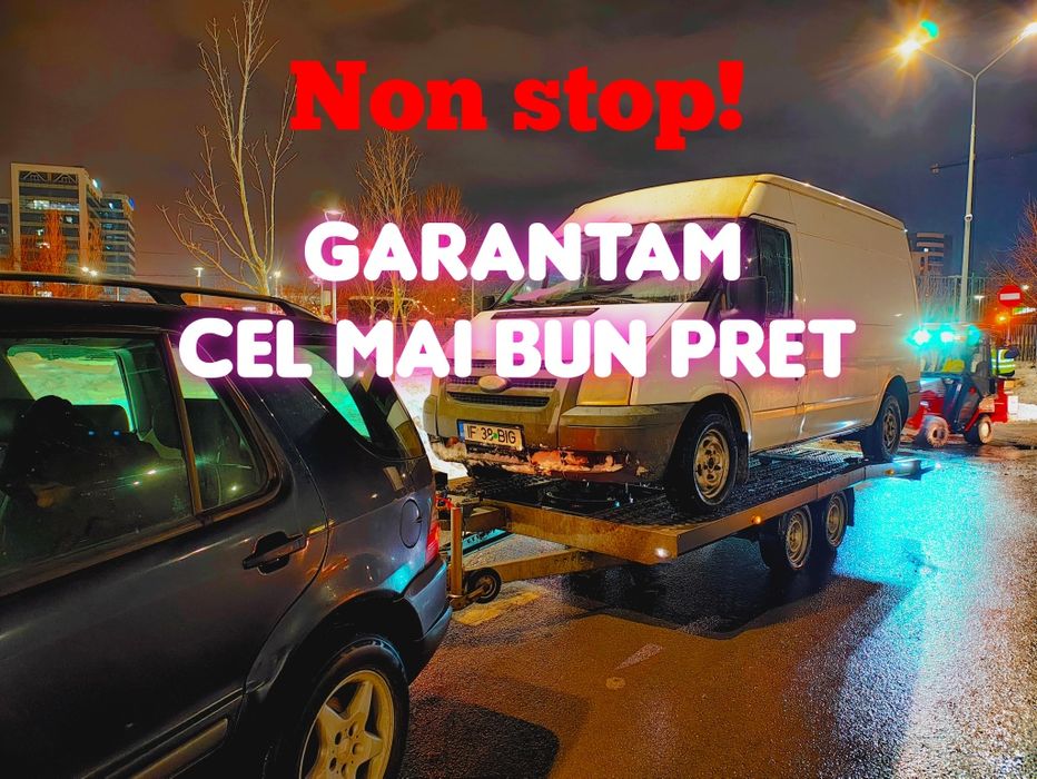 Tractări Auto / Asistență Rutieră / Platformă Auto non stop