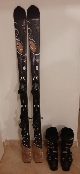 Продавам ски и обувки