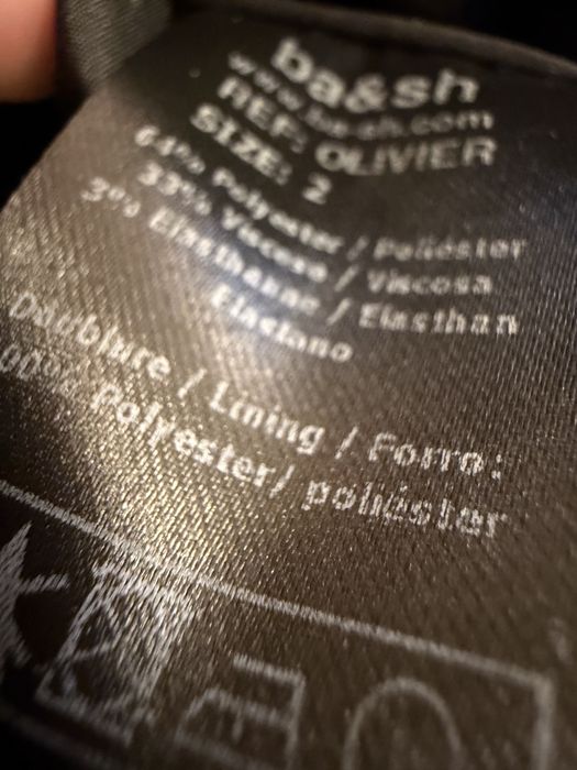 BA&SH мини пола с ефектно прехлупване