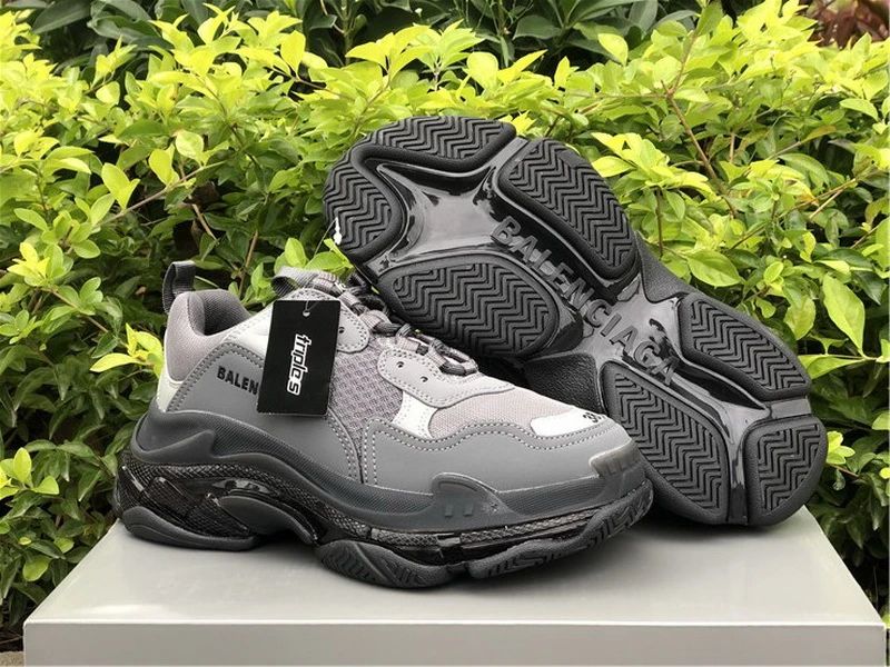 Balenciaga Triple S - Black/Dark Green/Olive
