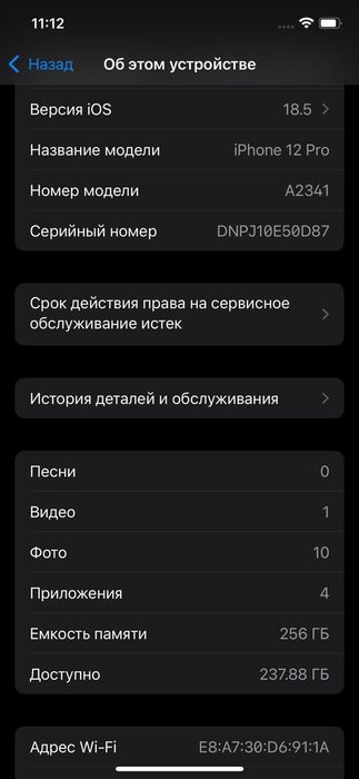 iPhone 12 pro 256 GB