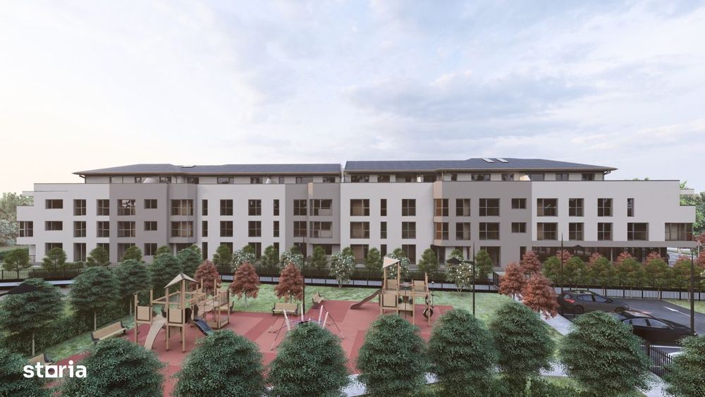 Sun Residence -- Apartament 2 camere - TIP 9 - 54 Mp - Proiect NOU -