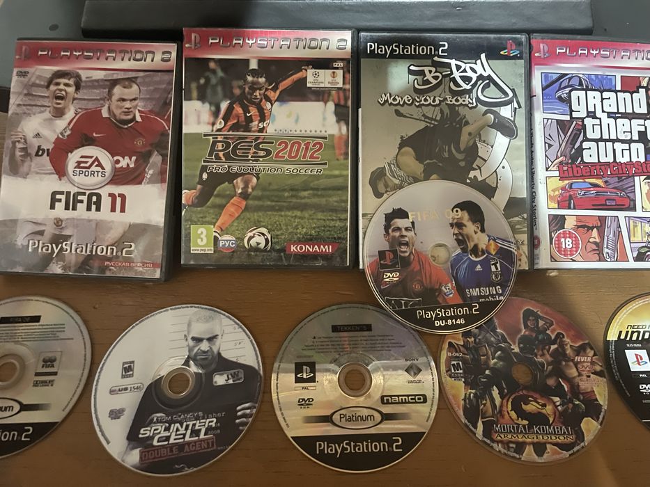 playstation 2 игры диск оптом