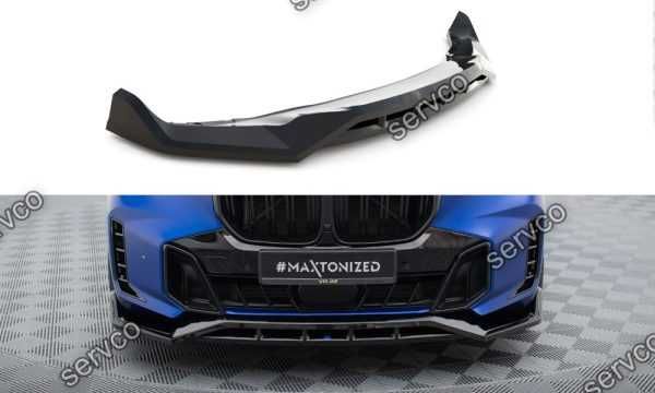 Prelungire lip bara fata Bmw X5 G05 M-Pachet Facelift 2023 v4 Maxton