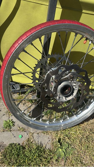 Roti ktm husqvarna gas gas  2024 fata spate  21 cu 18 discuri pinion tublis nou cauciuc fat boy