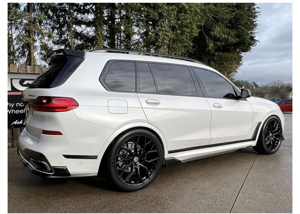 Bmw x7 g07 2018 - 2022 aero kit m sport пълен комплект черен пиано лак