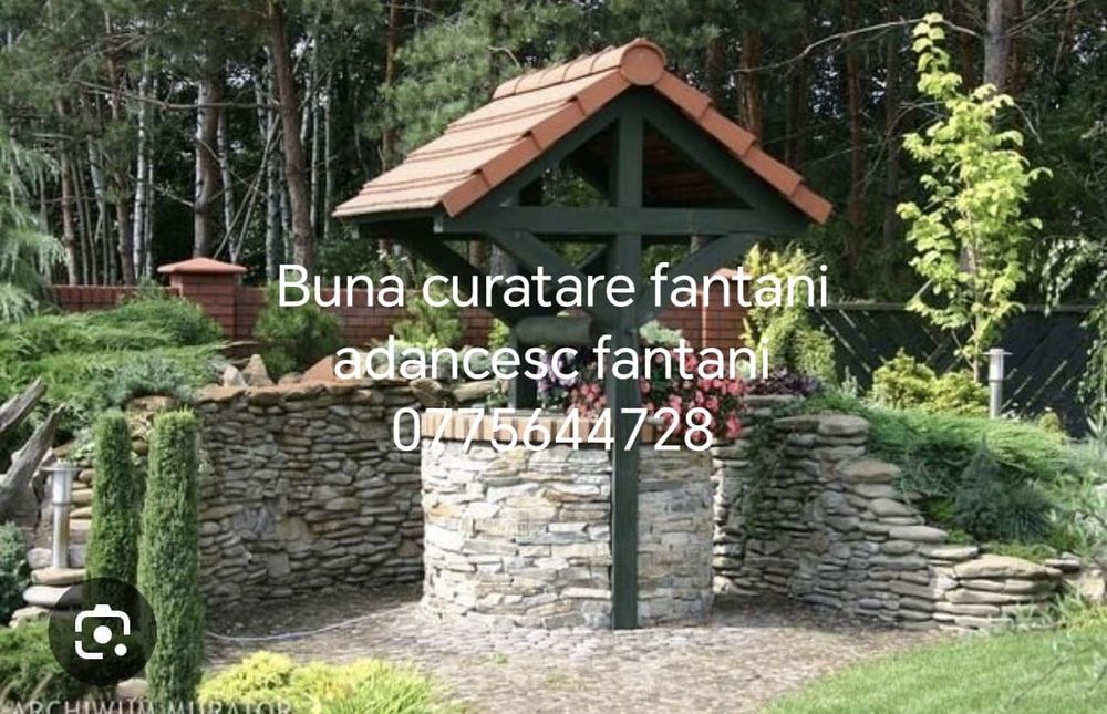 Curățim fântâni adâncime fântâni