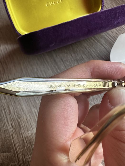 Ochelari Gucci model transparent