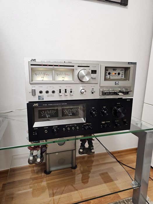 Deck JVC-KDA3 Amplif JA-S22 Japan
