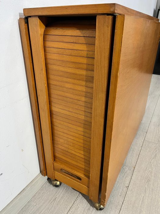 Masă Pliabilă 86x158 cm; Masă Extensibilă cu Ladă pt. Scaune Pliabile