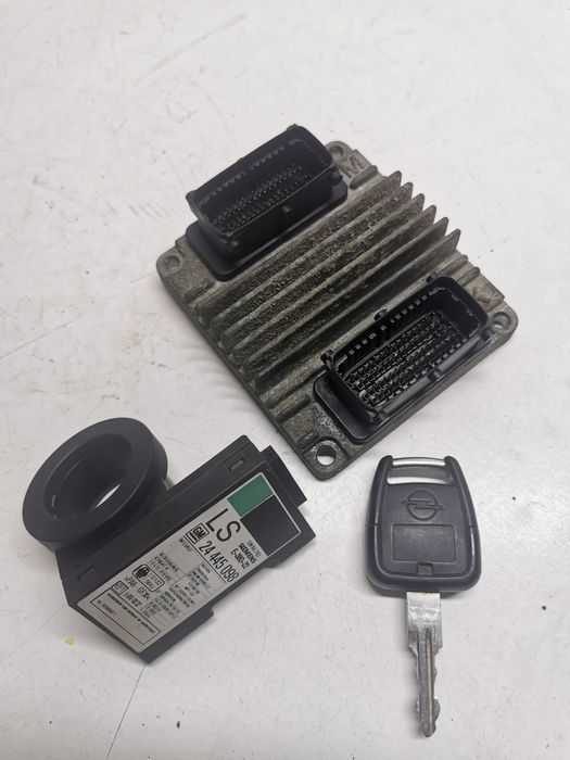 Kit pornire Opel Astra G 1.6 8V i benzina Z16SE Ecu calculator motor 09353509 Hsfi-2.1cititor și cheie Zafira A Corsa C Meriva A