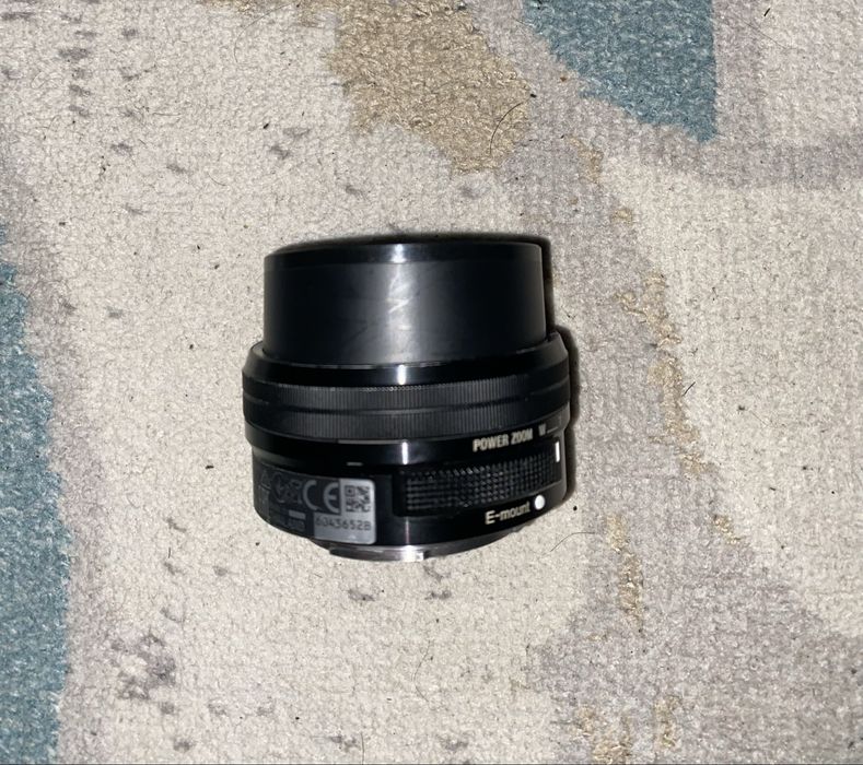 sony обектив работает