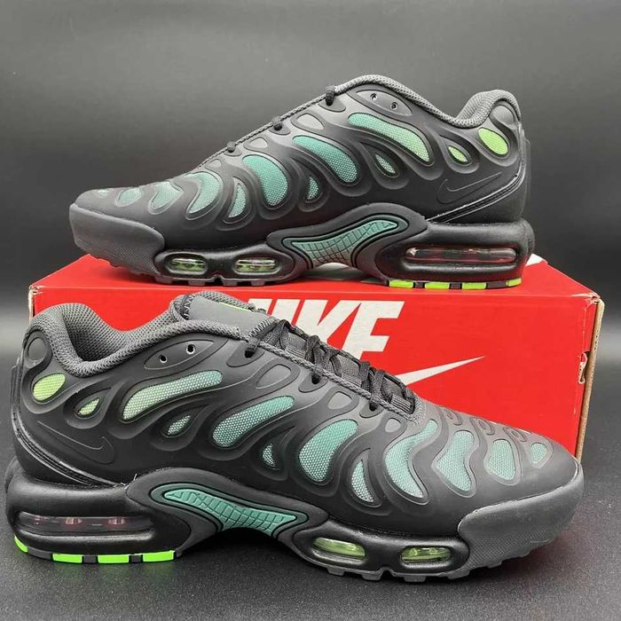 Обувки Nike / Air Max Plus / TN "Drift Black And Green" + КУТИЯ