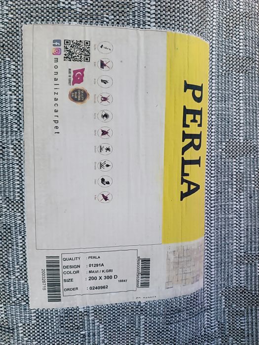 Продаю турецкий ковёр PERLA 200×300 см