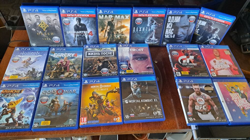 Игры сони 4 и 3 и псп.