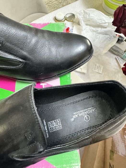 Кожаные Новые туфли 40 р