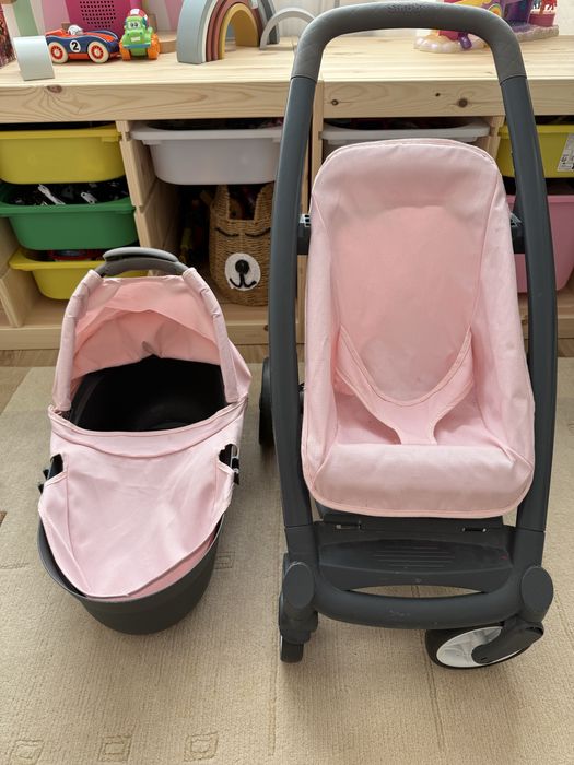 Детка количка за бебета с два коша