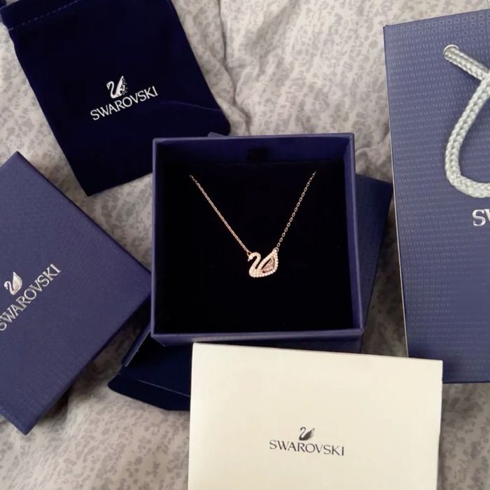 цепочка swarovski серебро пробы есть