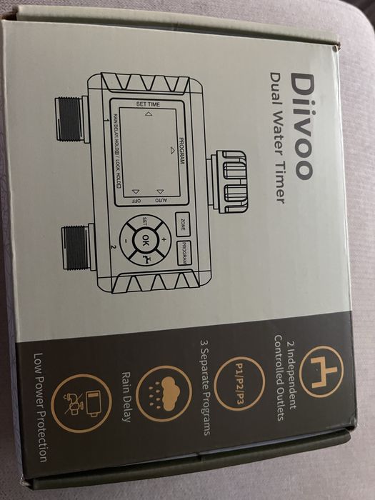 Temporizator Diivoo pentru irigare /furtun robinet .