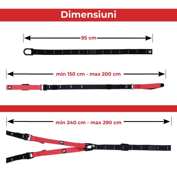 Sistem rezistent benzi fitness tip TRX. Produse NOI SIGILATE! Garantie