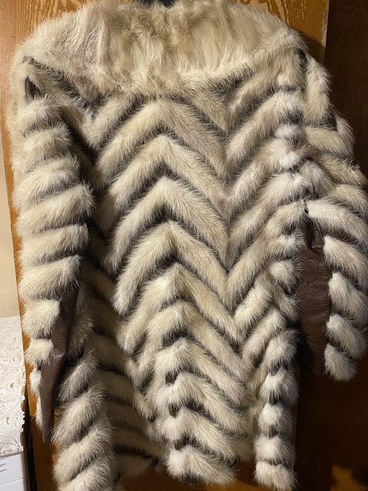 Палто естествена кожа