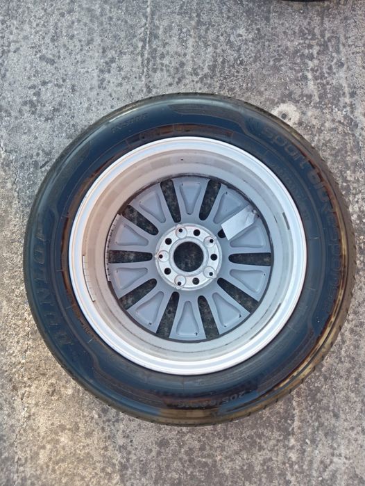 Vand jante Mercedes 16 inch cu anvelope vara Dunlop