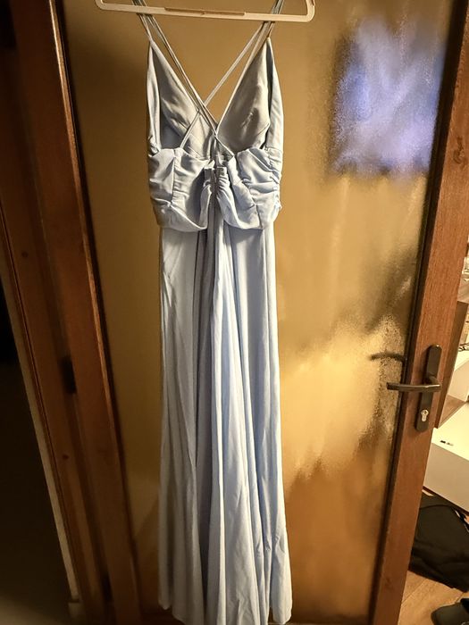 Rochie lunga baby blue