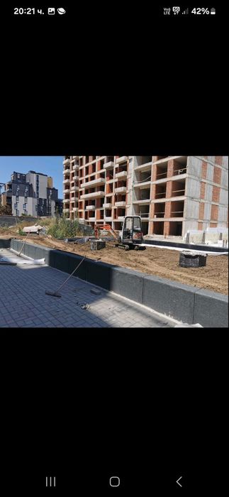 Услуги с мини багер,бобкат и самосвал