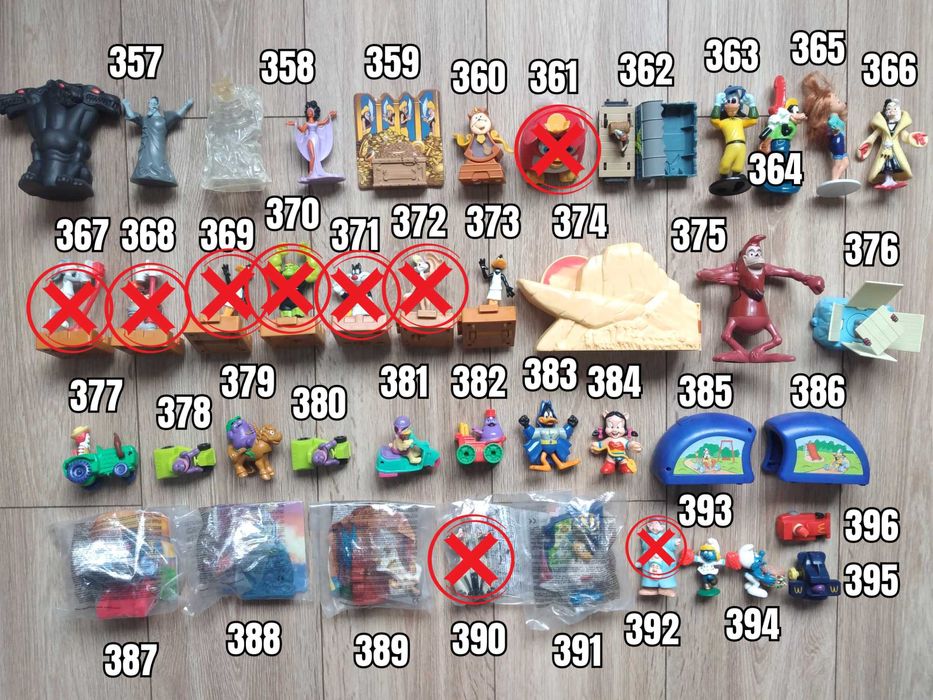 McDonalds Toys Макдоналдс Играчки от 90те 00те Винтидж Колекционерски