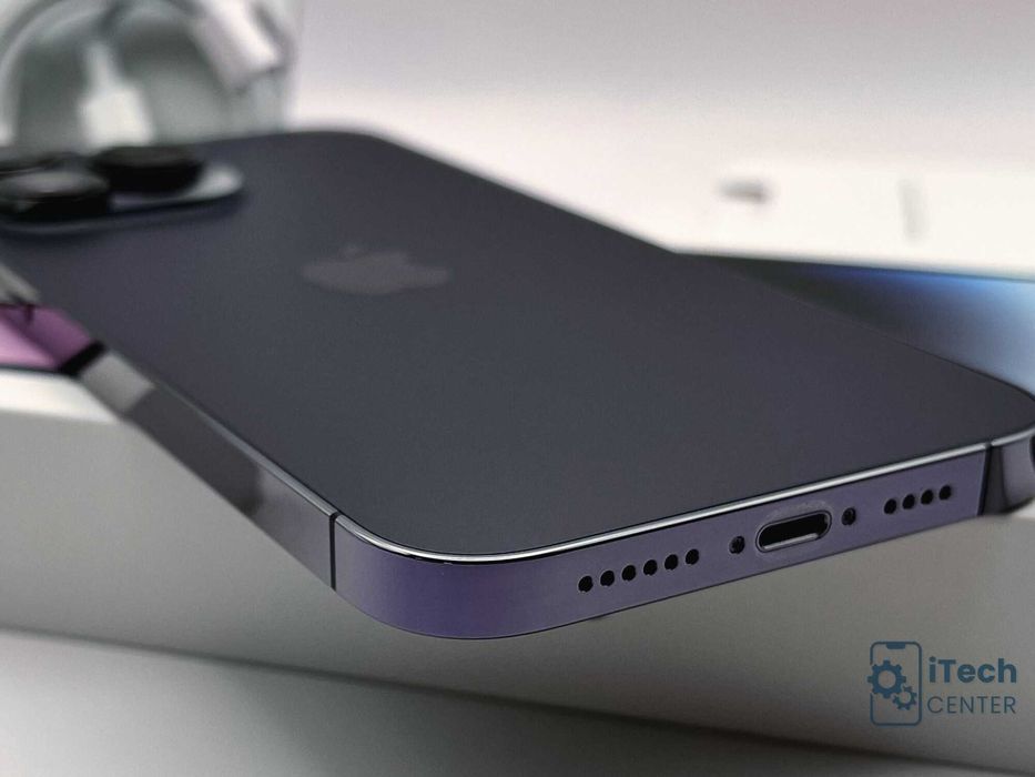 iPhone 14 Pro MAX, 128GB, Purple, 100% батерия, ОТЛИЧЕН, ГАРАНЦИЯ!