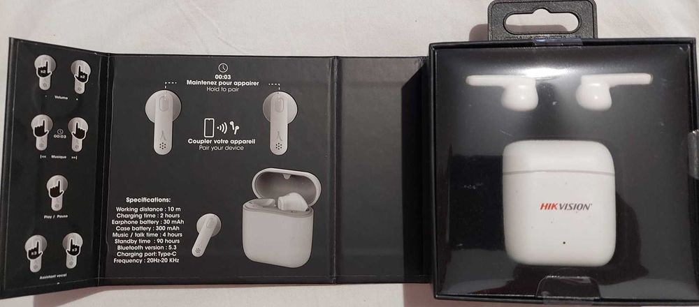 Casti handsfree bluetooth stereo true wireless AKASHI EarBuds