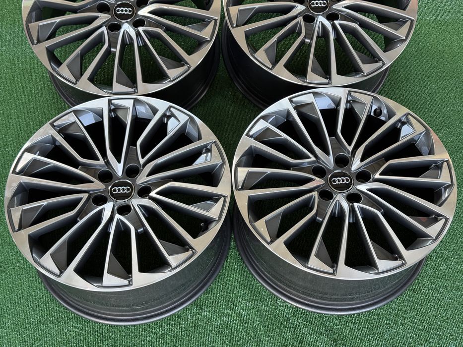 4бр. КАТО НОВИ 19” ОРИГИНАЛНИ Джанти 5х112 *COMPETITION* за -AUDI/SKODA/SEAT/VW/Vag- 8.5Jx19H2, ET40