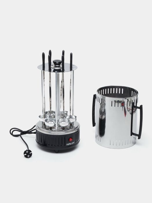 Доставка! Электрическая шашлычница Haley HY-8602