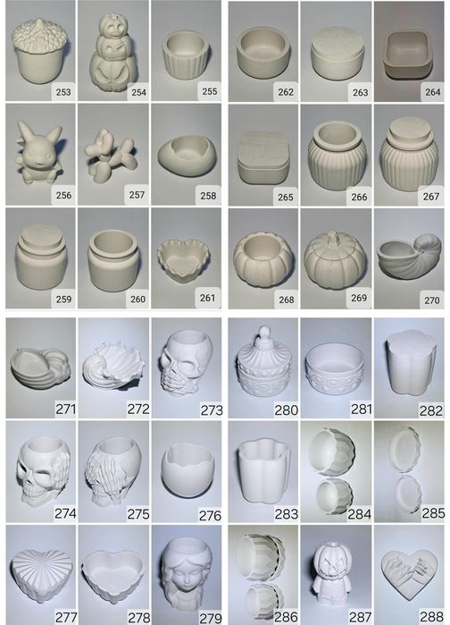 Ghivece plante suculente marturii handmade decorațiuni din ipsos