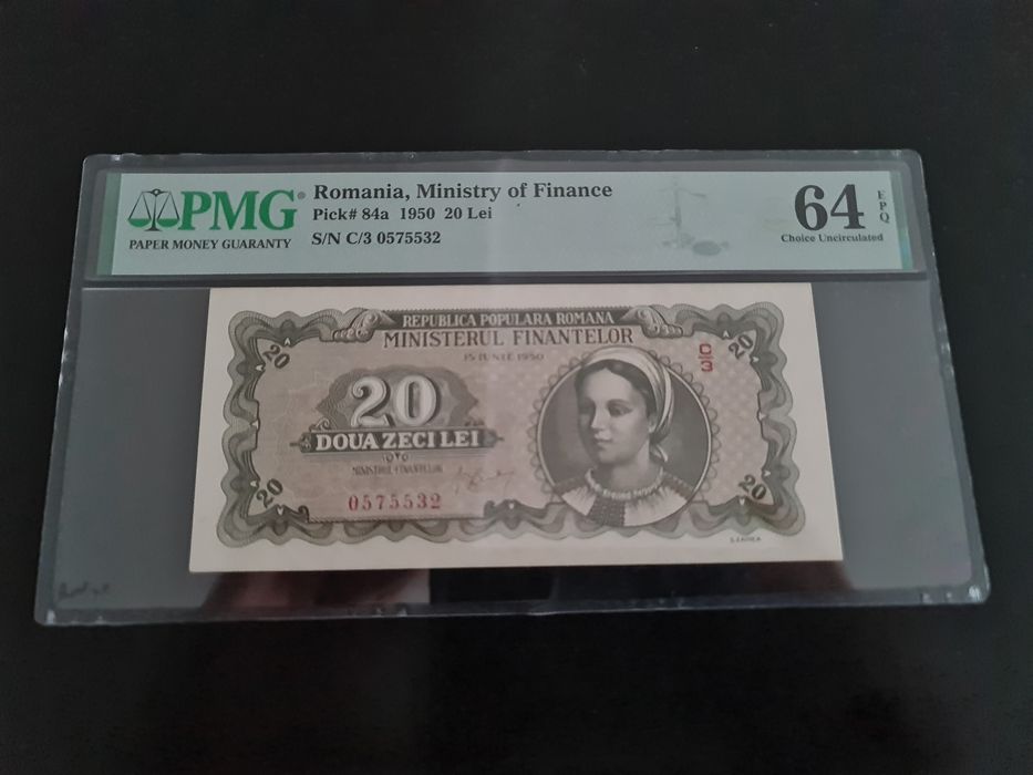 20lei din 1950 PMG64EPQ
