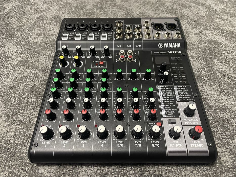 Yamaha MG10X – Mixer audio profesional cu efecte SPX