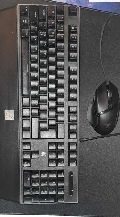 Mouse Razer Basilisk V3 + Tastatura Mecanica A+ Kago RGB