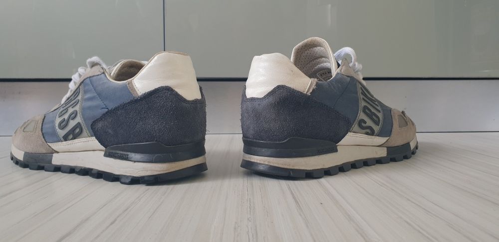 Dirk Bikkembergs Leather Sneakers / 43/27.5см ОРИГИНАЛ! Мъжки Кецове