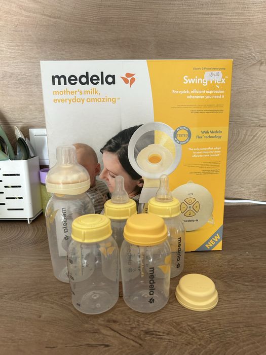 Medela Помпа за кърма и аксесоари, бутилки, биберони