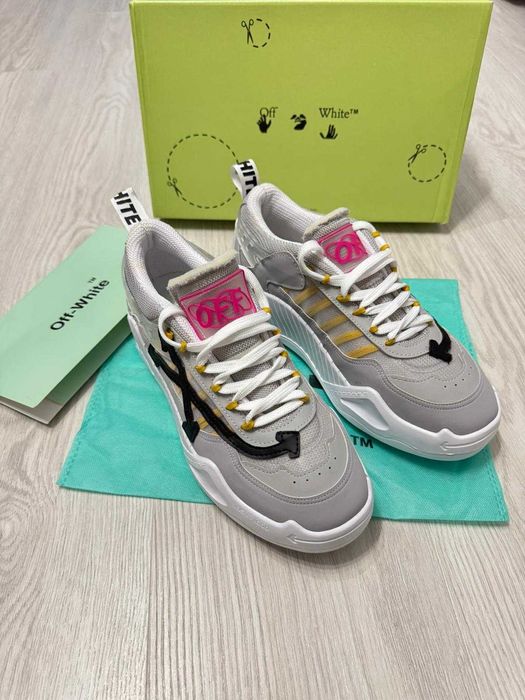 Adidasi OFF White Odsy 1000 | Gri-alb Adidasi Baieti |Fete Model Nou