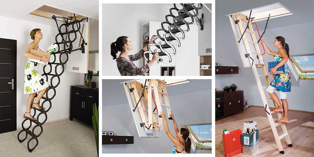 Чердачная лестница Minka. Австрия. Оригинал.