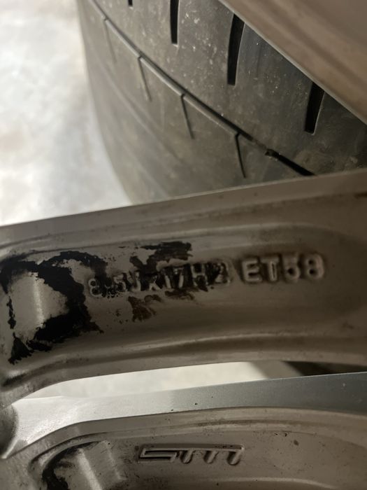 Jante aluminiu 5x112 R17 7.5J fata 8.5J spate