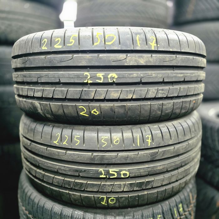 2x 225/50/17 VARA DUNLOP 2020 Stare ca noi